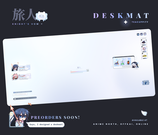 Deskmat ー Knight's Vow MMORPG