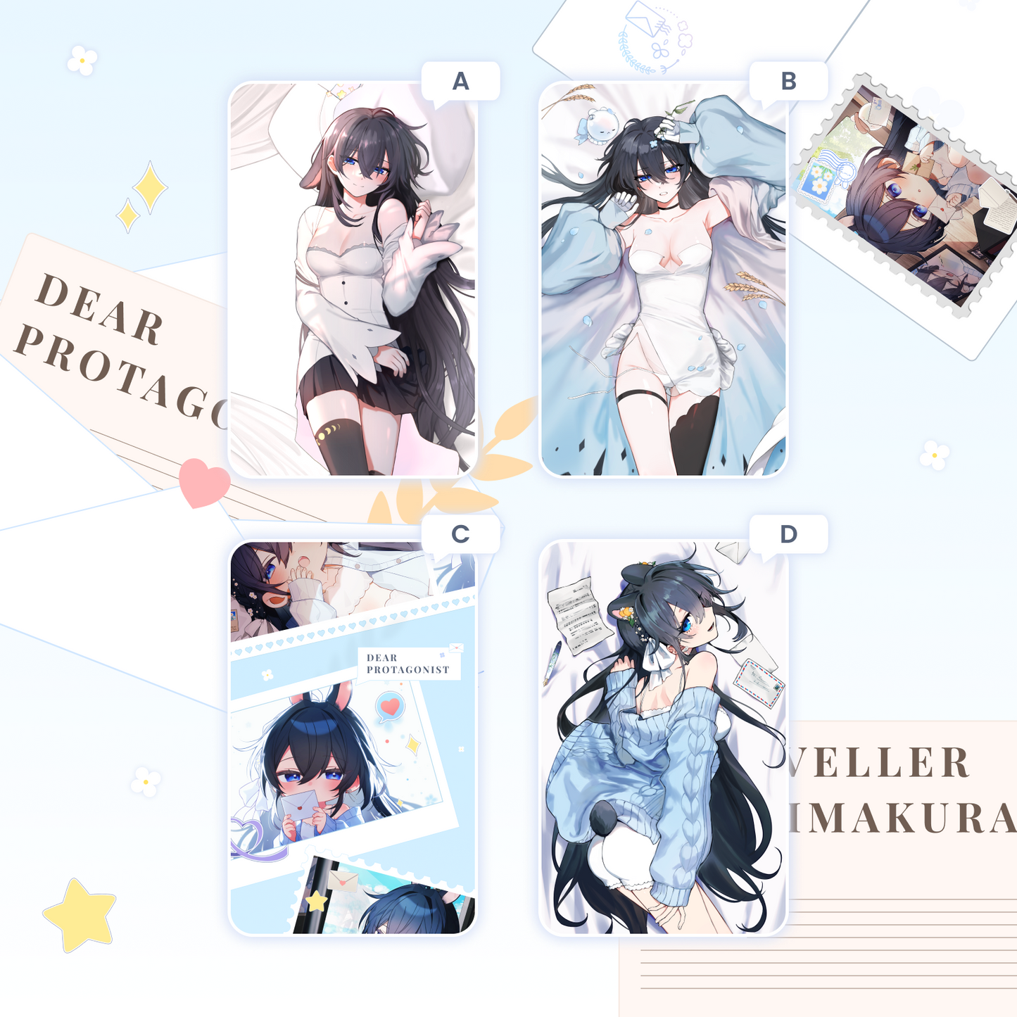 [Bundle] Heartfelt Note ver. Navy