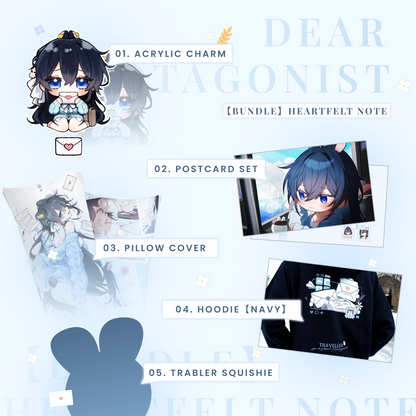 [Bundle] Heartfelt Note ver. Navy